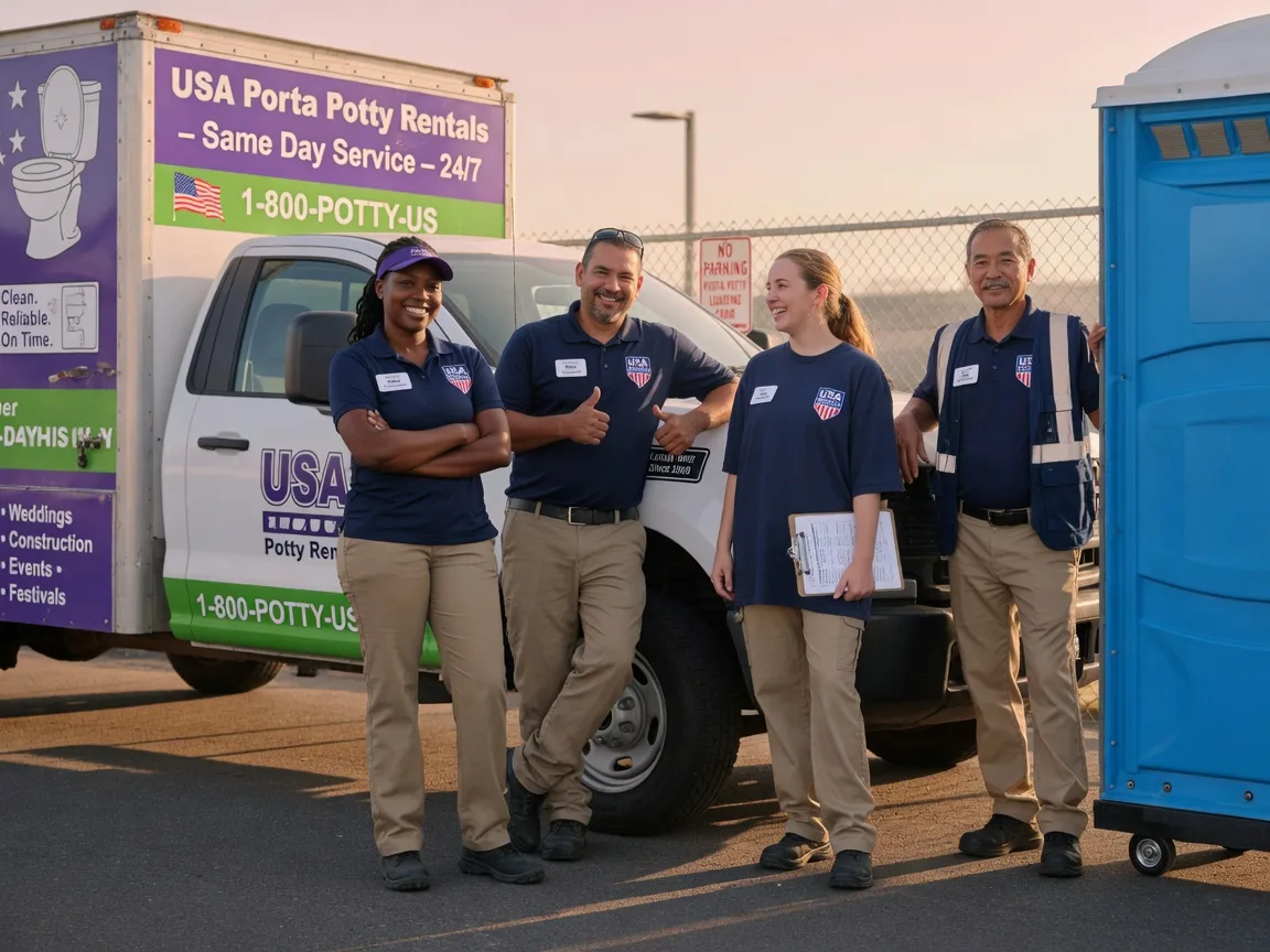 Porta Potty Rental company in Laporte, PA